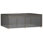 vidaXL Husă pentru mobilier grădină, 12 ocheți, 230x165x80 cm pătrat vidaXL Husă pentru mobilier grădină, 12 ocheți, 230x165x80 cm pătrat