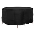 vidaXL Husă mobilier de grădină, 10 ocheți, rotund, Ø260x90 cm vidaXL Husă mobilier de grădină, 10 ocheți, rotund, Ø260x90 cm