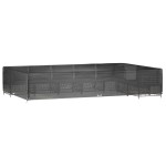 vidaXL Husă pentru mobilier grădină, 16 ocheți, 325x205x60 cm, pătrat vidaXL Husă pentru mobilier grădină, 16 ocheți, 325x205x60 cm, pătrat