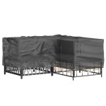 vidaXL Husă mobilier de grădină în formă de L 12 ocheți, 185x185x70 cm vidaXL Husă mobilier de grădină în formă de L 12 ocheți, 185x185x70 cm