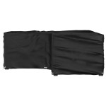vidaXL Husă mobilier de grădină în formă de L 12 ocheți, 185x185x70 cm vidaXL Husă mobilier de grădină în formă de L 12 ocheți, 185x185x70 cm