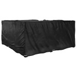 vidaXL Husă mobilier de grădină în formă de L 16 ocheți, 215x215x90 cm vidaXL Husă mobilier de grădină în formă de L 16 ocheți, 215x215x90 cm