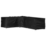 vidaXL Husă mobilier de grădină în formă de L 18 ocheți, 220x285x80 cm vidaXL Husă mobilier de grădină în formă de L 18 ocheți, 220x285x80 cm