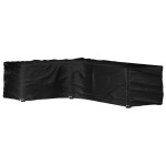 vidaXL Husă mobilier de grădină în formă de L 16 ocheți, 210x260x80 cm vidaXL Husă mobilier de grădină în formă de L 16 ocheți, 210x260x80 cm