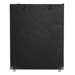 vidaXL Husă bancă de balansoar 8 ocheți 125x90x135/165 cm polietilenă