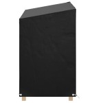 vidaXL Husă bancă de balansoar 8 ocheți 125x90x135/165 cm polietilenă