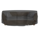 vidaXL Husă mobilier tip insulă, 10 ocheți, rotund, Ø236x67 cm vidaXL Husă mobilier tip insulă, 10 ocheți, rotund, Ø236x67 cm
