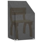 vidaXL Husă scaun grădină, 8 ocheți, 65x65x80/120 cm, polietilenă vidaXL Husă scaun grădină, 8 ocheți, 65x65x80/120 cm, polietilenă
