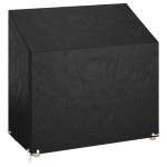 vidaXL Husă scaun grădină, 8 ocheți, 130x70x70/88 cm, polietilenă vidaXL Husă scaun grădină, 8 ocheți, 130x70x70/88 cm, polietilenă
