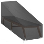 vidaXL Husa șezlong, 12 ocheți, 205x75x40/70 cm, polietilenă vidaXL Husa șezlong, 12 ocheți, 205x75x40/70 cm, polietilenă