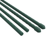 vidaXL Țăruși pentru plante de grădină, 30 buc., verde, 115 cm, oțel vidaXL Țăruși pentru plante de grădină, 30 buc., verde, 115 cm, oțel