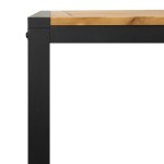 vidaXL Masă grădină picioare formă de U 140x80x75 cm lemn masiv acacia vidaXL Masă grădină picioare formă de U 140x80x75 cm lemn masiv acacia