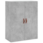 vidaXL Dulap cu montaj pe perete, 2 buc, gri beton, 69,5x34x90 cm vidaXL Dulap cu montaj pe perete, 2 buc, gri beton, 69,5x34x90 cm