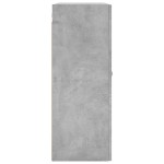 vidaXL Dulap cu montaj pe perete, 2 buc, gri beton, 69,5x34x90 cm vidaXL Dulap cu montaj pe perete, 2 buc, gri beton, 69,5x34x90 cm