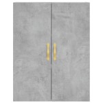 vidaXL Dulap cu montaj pe perete, 2 buc, gri beton, 69,5x34x90 cm vidaXL Dulap cu montaj pe perete, 2 buc, gri beton, 69,5x34x90 cm