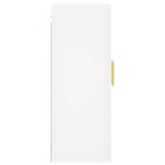 vidaXL Dulapuri cu montaj pe perete, 2 buc, alb, 69,5x34x90 cm