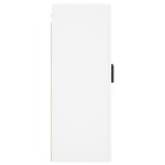 vidaXL Dulapuri cu montaj pe perete, 2 buc, alb, 69,5x34x90 cm
