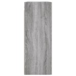 vidaXL Dulapuri montate pe perete, 2 buc, gri sonoma, 69,5x34x90 cm