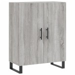 vidaXL Dulap înalt, gri sonoma, 69,5x34x180 cm, lemn compozit