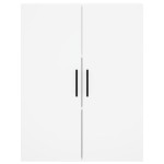 vidaXL Dulap înalt, alb, 69,5x34x180 cm, lemn compozit