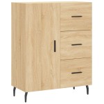 vidaXL Dulap înalt, stejar sonoma, 69,5x34x180 cm, lemn compozit vidaXL Dulap înalt, stejar sonoma, 69,5x34x180 cm, lemn compozit