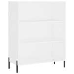 vidaXL Dulap înalt, alb, 69,5x34x180 cm, lemn compozit vidaXL Dulap înalt, alb, 69,5x34x180 cm, lemn compozit