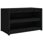 vidaXL Dulapuri de bucătărie de exterior, 2buc., negru, lemn masiv pin vidaXL Dulapuri de bucătărie de exterior, 2buc., negru, lemn masiv pin