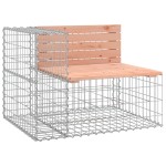vidaXL Bancă de grădină cu gabion, 184x71x65,5 cm, lemn masiv Douglas vidaXL Bancă de grădină cu gabion, 184x71x65,5 cm, lemn masiv Douglas