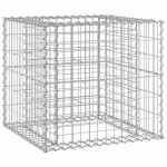 vidaXL Bancă de grădină cu coș gabion, lemn masiv de pin vidaXL Bancă de grădină cu coș gabion, lemn masiv de pin