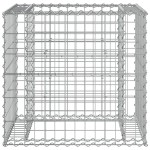 vidaXL Bancă de grădină & coș gabion, lemn de pin tratat vidaXL Bancă de grădină & coș gabion, lemn de pin tratat