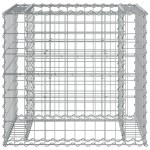 vidaXL Bancă de grădină cu coș gabion, lemn masiv de pin vidaXL Bancă de grădină cu coș gabion, lemn masiv de pin