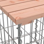 vidaXL Bancă de grădină tip gabion 287x71x65,5 cm, lemn masiv Douglas vidaXL Bancă de grădină tip gabion 287x71x65,5 cm, lemn masiv Douglas