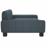 vidaXL Canapea pentru copii, gri închis, 90x53x30 cm, material textil vidaXL Canapea pentru copii, gri închis, 90x53x30 cm, material textil