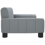 vidaXL Canapea pentru copii, gri, 70x45x30 cm, material textil vidaXL Canapea pentru copii, gri, 70x45x30 cm, material textil