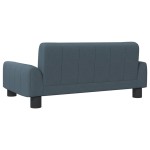 vidaXL Canapea pentru copii, gri, 70x45x30 cm, material textil vidaXL Canapea pentru copii, gri, 70x45x30 cm, material textil
