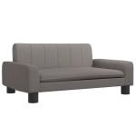 vidaXL Canapea pentru copii, gri taupe, 70x45x30 cm, material textil vidaXL Canapea pentru copii, gri taupe, 70x45x30 cm, material textil