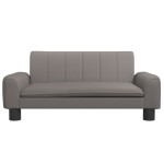 vidaXL Canapea pentru copii, gri taupe, 70x45x30 cm, material textil vidaXL Canapea pentru copii, gri taupe, 70x45x30 cm, material textil