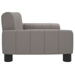 vidaXL Canapea pentru copii, gri taupe, 70x45x30 cm, material textil vidaXL Canapea pentru copii, gri taupe, 70x45x30 cm, material textil