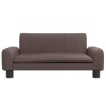 vidaXL Canapea pentru copii maro 70x45x30 cm piele artificială vidaXL Canapea pentru copii maro 70x45x30 cm piele artificială