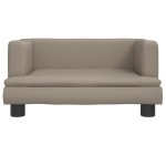 vidaXL Canapea pentru copii, cappuccino, 60x40x30 cm, piele ecologică vidaXL Canapea pentru copii, cappuccino, 60x40x30 cm, piele ecologică