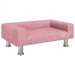 vidaXL Canapea pentru copii, roz, 70x45x26,5 cm, catifea vidaXL Canapea pentru copii, roz, 70x45x26,5 cm, catifea