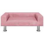 vidaXL Canapea pentru copii, roz, 70x45x26,5 cm, catifea vidaXL Canapea pentru copii, roz, 70x45x26,5 cm, catifea