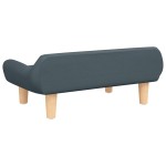 vidaXL Canapea pentru copii, gri închis, 70x40x24 cm, material textil vidaXL Canapea pentru copii, gri închis, 70x40x24 cm, material textil