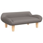 vidaXL Canapea pentru copii, gri taupe, 70x40x24 cm, material textil vidaXL Canapea pentru copii, gri taupe, 70x40x24 cm, material textil
