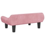 vidaXL Canapea pentru copii, roz, 70x40x24 cm, catifea vidaXL Canapea pentru copii, roz, 70x40x24 cm, catifea