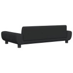 vidaXL Canapea pentru copii, negru, 100x54x33 cm, catifea vidaXL Canapea pentru copii, negru, 100x54x33 cm, catifea