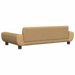 vidaXL Canapea pentru copii, maro, 100x54x33 cm, catifea