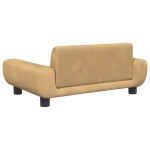 vidaXL Canapea pentru copii, maro, 70x45x33 cm, catifea vidaXL Canapea pentru copii, maro, 70x45x33 cm, catifea