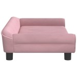 vidaXL Canapea pentru copii, roz, 100x50x26 cm, catifea vidaXL Canapea pentru copii, roz, 100x50x26 cm, catifea