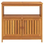 vidaXL Masă consolă de grădină, 80x35x75 cm, lemn masiv de acacia vidaXL Masă consolă de grădină, 80x35x75 cm, lemn masiv de acacia